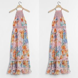 Anthropologie Yuko Halter Maxi Dress